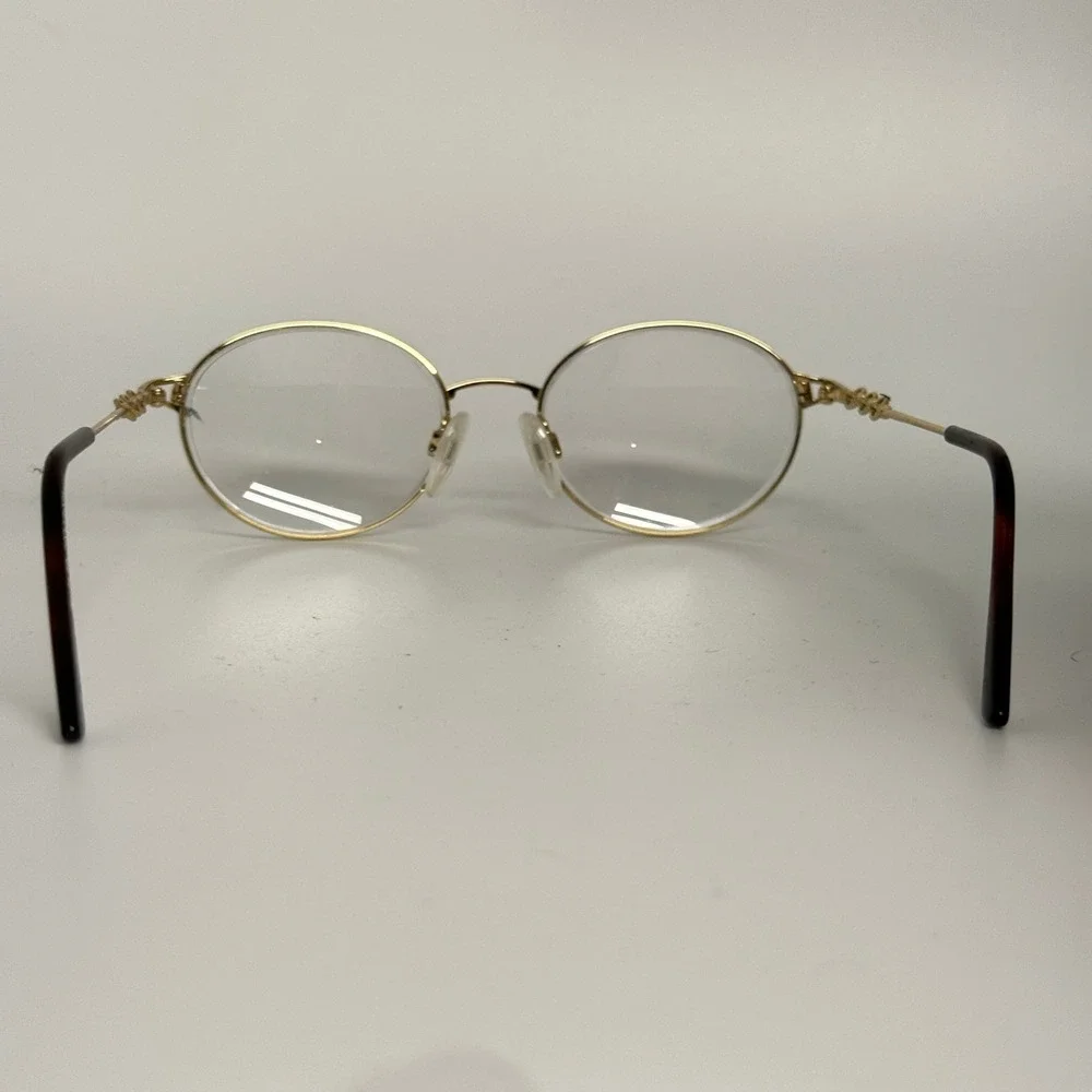 Aristiar 6211‎ Gold Oval Eyeglasses Frames Color 003 135mm Vintage Style